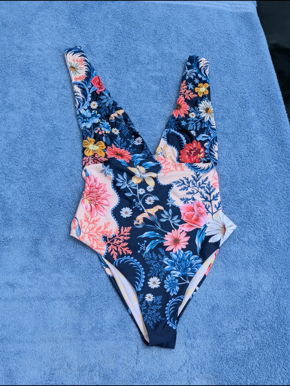 Agua Bendita Tulipa One-Piece Swimsuit - Size M